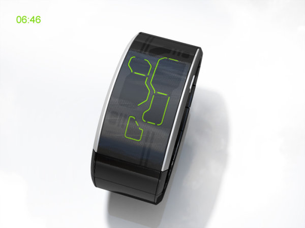 orbitmetalbracelet1 Orbit Metal Bracelet Shows The Time, I think...