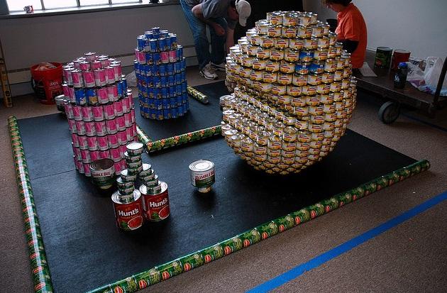 pacman canstruction artwork 5 pacman canstruction artwork 5