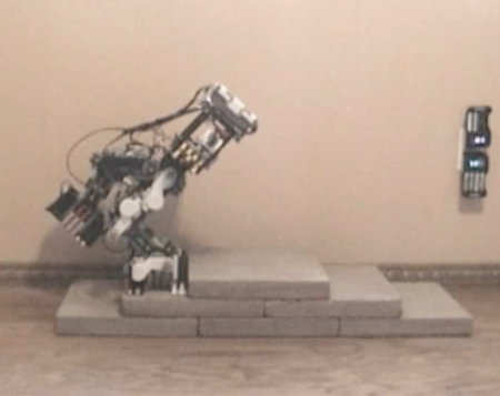 stairclimbingrobot Lego Robot Can Follow You Upstairs