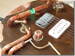 Steampunk Guitar Bridge