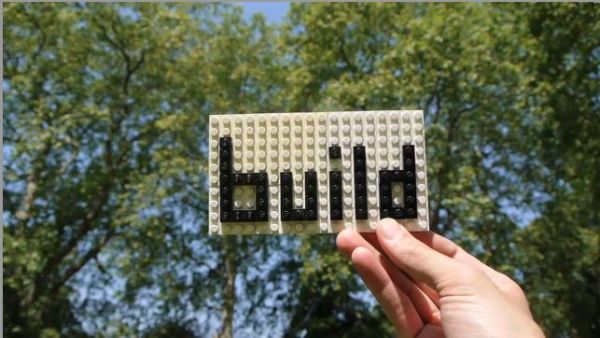 Lego Build Cute Fan made Lego Ad