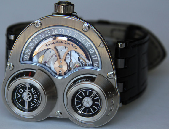MBF HM3 11 MB&F HM3 Watch Shows Date And Time In A Peculiar Way!