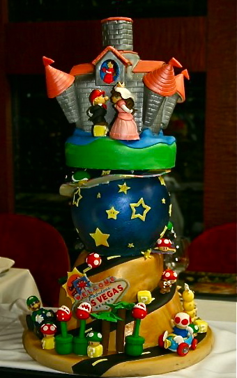 Super Mario Bros Cut The Super Mario Cake And Rescue Your Princess