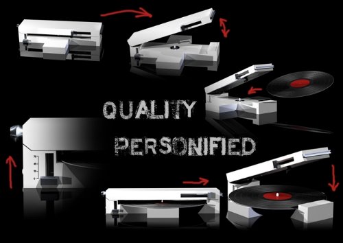Audia Project Record Player System Modern LP Player