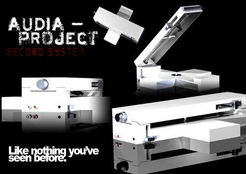 audia project record system modern lp player Innovative Modern Concept Record Player