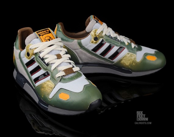 boba fett shoes 1 Boba Fett Running Shoes are a Remarkable Bounty