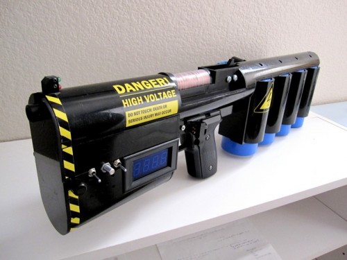 coilgun1 1.25KJ Coilgun is Shockingly Cool