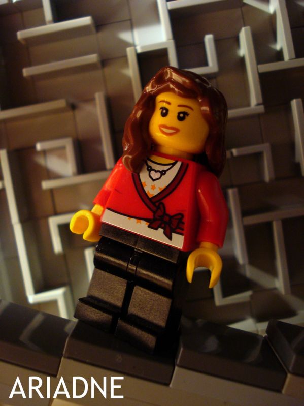 lego inception Ariadne poster lego inception Ariadne poster