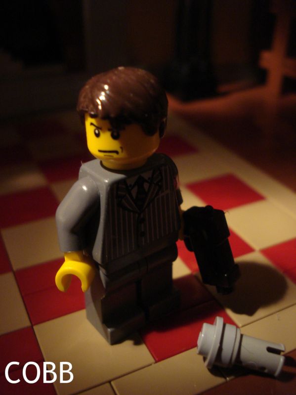 lego inception cobb poster lego inception cobb poster Lego Inception Character Posters