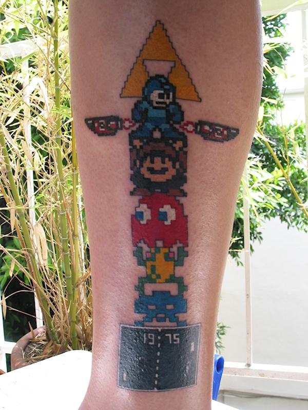 This complete totem pole resurrects gaming heroes in one complete tribute to 