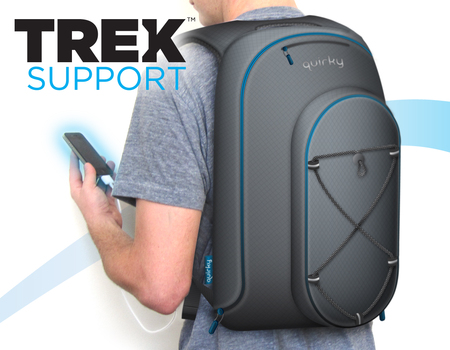 trek support electric backpack charger Trek Support Electric Backpack Going Boldly Where No Luggage Has Gone Before