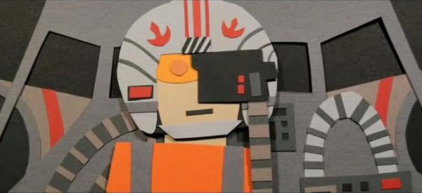 23 Star Wars Papercraft Stop Motion Video