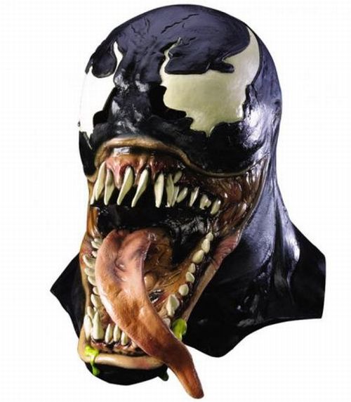spiderman 3 venom mask. african masks for kids.