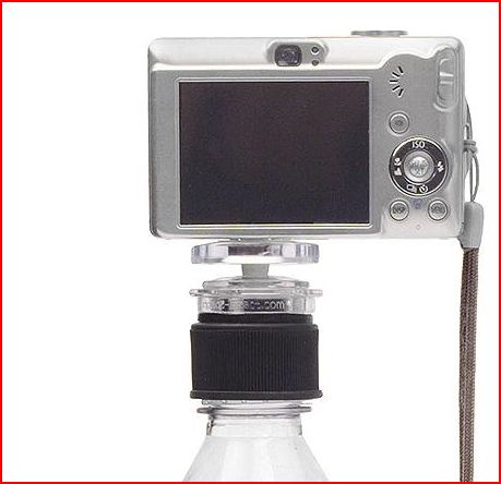 bottle camera tripod61 Easy to Carry and Use Bottle Cap Tripod