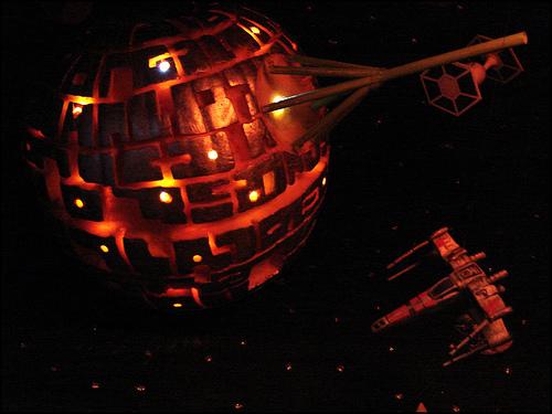 halloween pumpkin carvings artwork death star halloween pumpkin carvings artwork death star