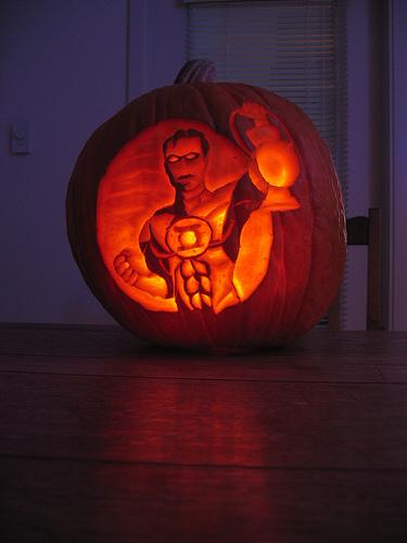 halloween pumpkin carvings artwork green lantern halloween pumpkin carvings artwork green lantern