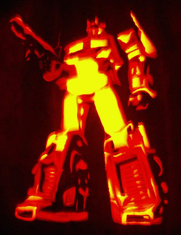 halloween pumpkin carvings artwork optimus prime halloween pumpkin carvings artwork optimus prime