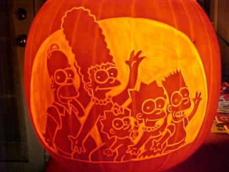 halloween pumpkin carvings simpsons halloween pumpkin carvings simpsons