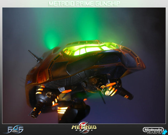 horizontal 01 550x Metroid Prime Gunship Model Will Defeat Model Space Pirates