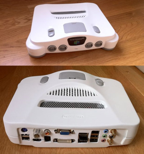 n64 casemod2 N64 Mac Case Looks Old on the Outside, New on the Inside