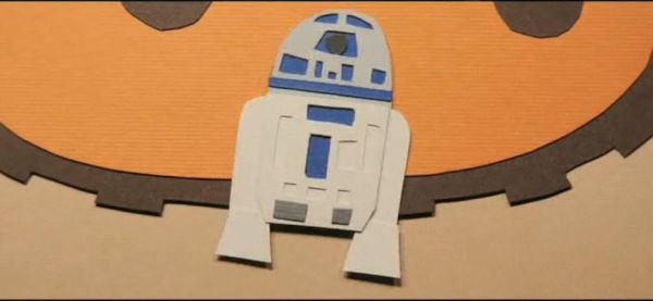 r21 Star Wars Papercraft Stop Motion Video