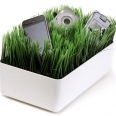 The Grassy Lawn Gadget Charging Station To Feel You The Green Environment