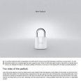Fingerprint Padlock’s Key Design Lies In Your Fingers