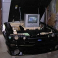 Entertainment Center DIY from Car Parts