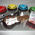 The Rock Band Concert Cake Provides Edible Music