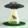Alien Lamp Brings the Alien Abductions Into Your Bedroom