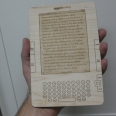 Wooden Amazon Kindle is Great as Fire Wood