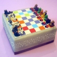Delicious Animal Chessboard Cake Looks Amazingly Cute