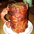 Bacon Mug with Mysterious Content Looks Delicious