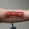 Bacon Tattoo is So Yummy!