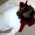 Blood Spill Pillow Design is Bloody Awesome