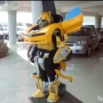 Real Transforming Bumblebee Transformer Costume