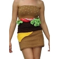 A Hamburger Dress is the Latest in Food Fashion