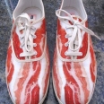Geeky Bacon Shoes Are Not For Eating