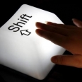 CTRL Shift Keyboard Buttons Light Up Your Desk