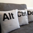 Computer Keyboard Ctrl Alt Del Pillows
