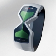 Hour Glass Shaped Digital Wristwatch