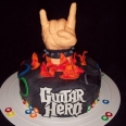Guitar Hero Cake Rocks!