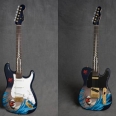 The Limited Edition Fender Evangelion Guitar for Major Anime Musicians