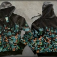 Super Mario Bros Camouflage Hoodie Design