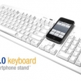 Matias USB 2.0 iPhone Keyboard has a Smartphone Stand Less Any Docking Functions!