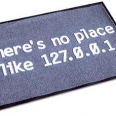 IP Address Doormat for Geek Homes