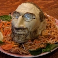 Eat Steve Jobs Cheese Head