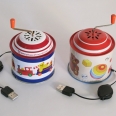 Iron Music Box Morphs into a USB Drive