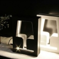 The Blocco Lamp Radiates From Within