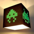 Space Invaders disguised as Lamp Shades!